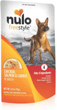 Nulo Freestyle Dog Food Topper Chicken, Salmon & Carrot in Broth 2.8oz