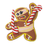 Snugarooz Candy the Ninja Dog Toy – Gingerbread Holiday Plush