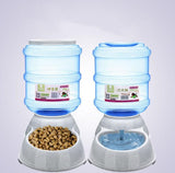 Automatic Pet Feeder & Water Fountain Combo - Large Capacity, Eco-Friendly Design-4