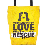 Rescue Love Recycled Military Tent Tote