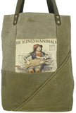Be Kind To Animals Recycled Military Tent Tote