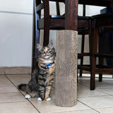 Kitty Corner Cat Scratching Post (2 Pieces): Eco-Friendly, Sustainable, Compostable, Non-Toxic, Double Stick Foam Tape Included, Durable Cardboard, Patented, for Cats