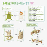 Petique 6 Piece Mini Hemp Pet Toy Bundle Pack: Eco-Friendly Pet Toys for Dogs & Cats, Non-Toxic, Durable, Squeaky Fun, Mentally Stimulating Chew Toys, Hemp Rope for Teeth Cleaning, Plaque Reduction, and Gum Massage, CE Certified Safe Pet Play Toys