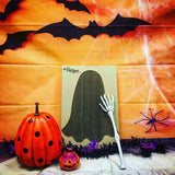 Ghost Scratch Board: Sustainable, 100% Eco-Friendly, Non-Toxic, Light & Sturdy, Reversible Scratch Panels, Compostable, Biodegradable, Patented Design, Long-Lasting, Reduces Waste, for Cats