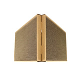 Tippy Peak Eco Pet House: 3 Double-Sided Scratch Boards, 100% Eco-Friendly, Non-Toxic, Sturdy, Easy to Build, Sustainable, Safe if Ingested, No Formaldehyde, Biodegradable, Compostable, for Cats, Bunnies & Small Animals
